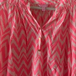 Medium Lilly Pulitzer silk blouse